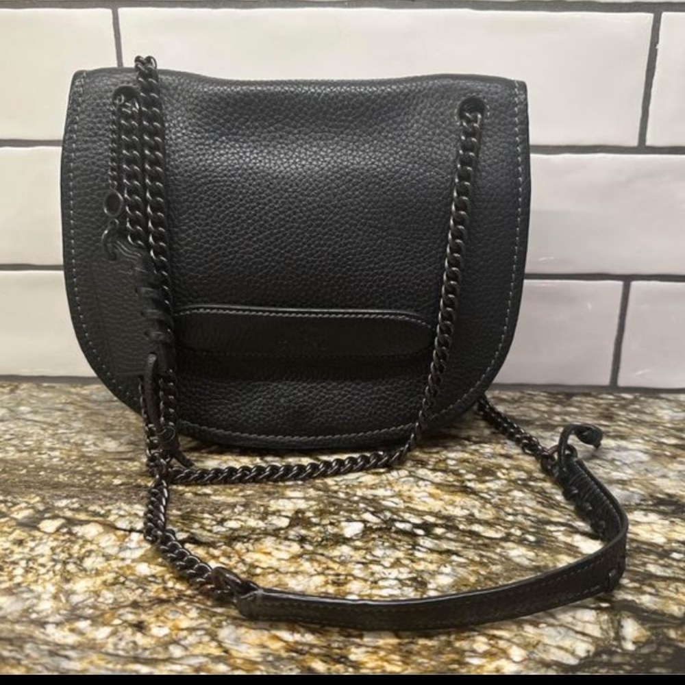 Coach Leather Crossbody/ Shoulder Chain